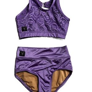 2 piece Kandi Kouture Dance Top and Bottom